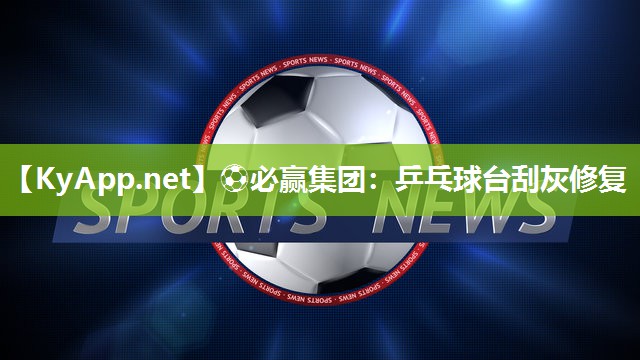 乒乓球台刮灰修复
