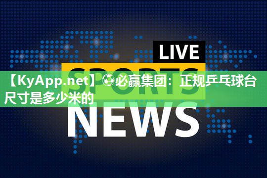 正规乒乓球台尺寸是多少米的