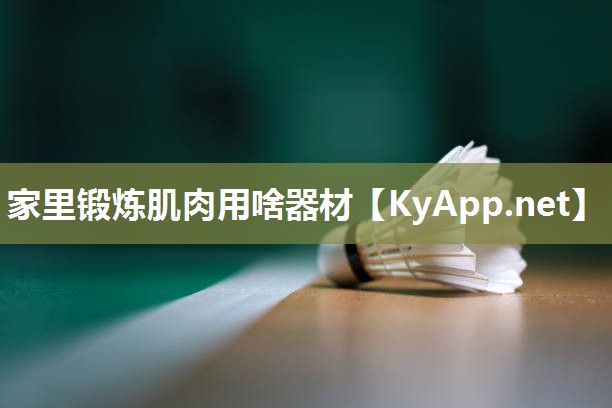 家里锻炼肌肉用啥器材