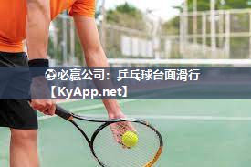 乒乓球台面滑行